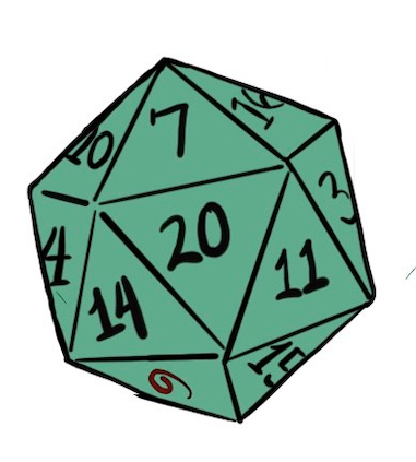D20 Sticker