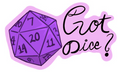 Got Dice? Sticker